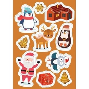 NAVIDAD PEGATINAS Y ACTIVIDADES | 9788410443143 | AA.VV. | Llibreria La Gralla | Llibreria online de Granollers