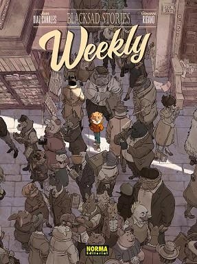 BLACKSAD STORIES: WEEKLY | 9788467978629 | CANALES, JUAN DIAZ | Llibreria La Gralla | Librería online de Granollers