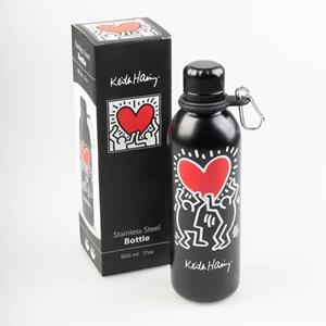 AMPOLLA METAL·LICA HOT&COLD 500 ML KEITH HARING | 8435747802969 | GRUPO ERIK | Llibreria La Gralla | Llibreria online de Granollers