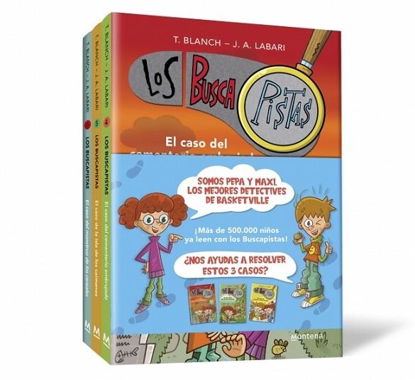 BUSCAPISTAS, LOS  4, 5 Y 6 - PACK LOS BUSCAPISTAS | 9788410396906 | BLANCH, TERESA | Llibreria La Gralla | Llibreria online de Granollers