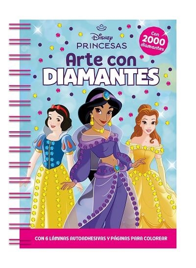 PRINCESAS. ARTE CON DIAMANTES | 9791387526429 | DISNEY | Llibreria La Gralla | Llibreria online de Granollers