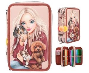 PLUMIER TOP MODEL TRIPLE CREMALLERA GOSSOS I GATS | 4010070708368 | 13673_A | Llibreria La Gralla | Llibreria online de Granollers