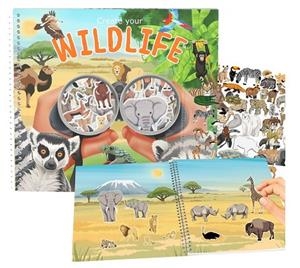 QUADERN TOP MODEL CREATE YOUR WILDLIFE AMB ENGANXINES | 4010070703134 | 0013601 | Llibreria La Gralla | Llibreria online de Granollers