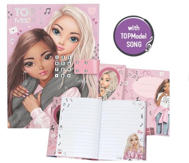 DIARI SECRET TOP MODEL AMB CODI I SO | 4010070709839 | 0013723 | Llibreria La Gralla | Llibreria online de Granollers