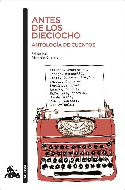 ANTES DE LOS DIECIOCHO. ANTOLOGÍA DE CUENTOS | 9788408309819 | , AA. VV. | Llibreria La Gralla | Llibreria online de Granollers