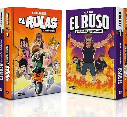 ESTUCHE EL RULAS 1 + EL RUSO 1 | 9788408311423 | ANIMALIZE21 ;  ALESGF | Llibreria La Gralla | Librería online de Granollers