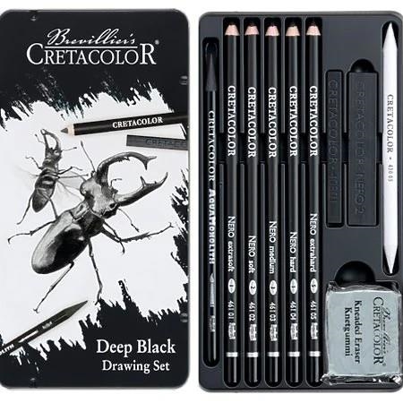 CAIXA 12 UN. DEEP BLACK CRETACOLOR | 9014400337520 | 400 09 | Llibreria La Gralla | Llibreria online de Granollers