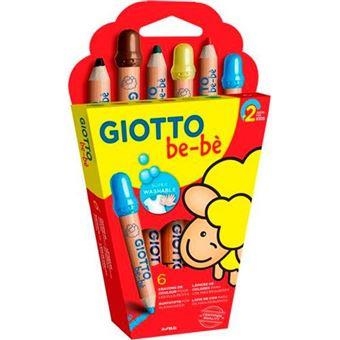 CAIXA COLORS 6 UN GIOTTO BE-BE SUPER | 8000825048180 | F481000 | Llibreria La Gralla | Librería online de Granollers