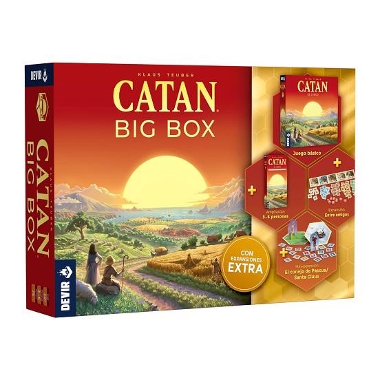 CATAN BIG BOX | 8436607941934 | TEUBER, KLAUS | Llibreria La Gralla | Llibreria online de Granollers