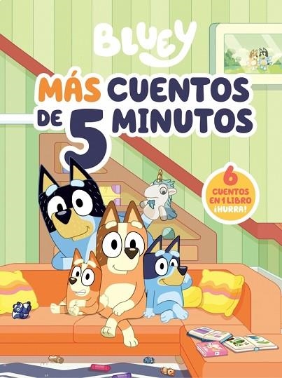 BLUEY  MAS CUENTOS DE 5 MINUTOS (EDICIÓN EN ESPAÑOL) | 9788448872069 | , BLUEY | Llibreria La Gralla | Librería online de Granollers