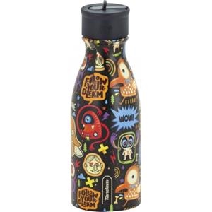 AMPOLLA TÈRMICA SPORTANDEM 350ML GALAXY | 8412782610742 | 610742 | Llibreria La Gralla | Llibreria online de Granollers