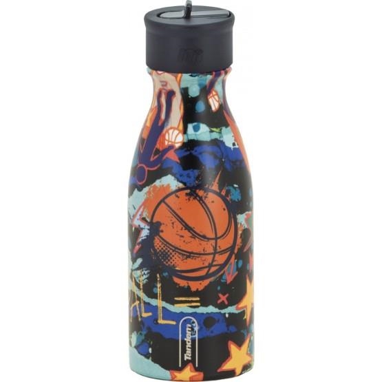 AMPOLLA TÈRMICA SPORTANDEM 350ML BASKET | 8412782610759 | 610759 | Llibreria La Gralla | Llibreria online de Granollers