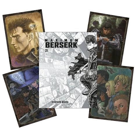 MAXIMUM BERSERK 21 (SOBRECUBIERTA ALTERNATIVA + 4 POSTALES) | 8424248924911 | MIURA, KENTARO | Llibreria La Gralla | Llibreria online de Granollers