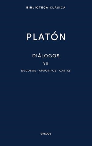 DIÁLOGOS VII | 9788424939533 | PLATÓN | Llibreria La Gralla | Llibreria online de Granollers