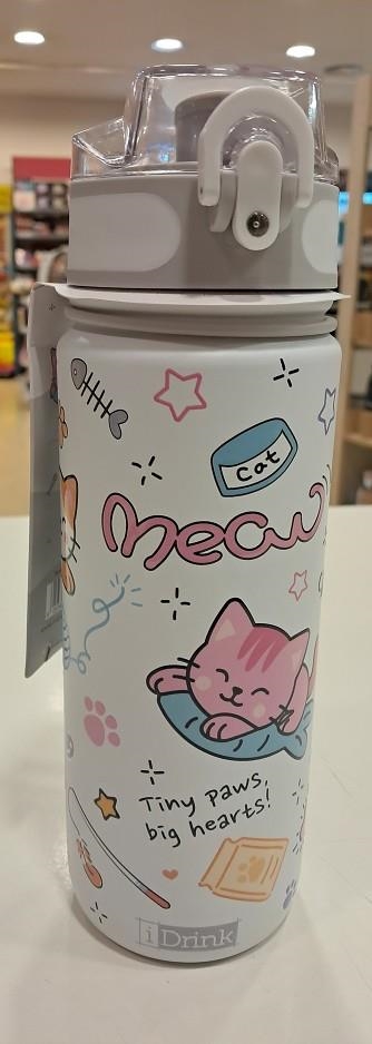 AMPOLLA TERMICA IDRINK 595 ML GATS | 8053634011494 | ID0557 | Llibreria La Gralla | Librería online de Granollers