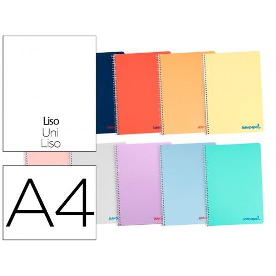 LLIBRETA A4 LIDERPAPEL WONDER BLANC PLASTIC COLORS | 8423473899001 | 10751 | Llibreria La Gralla | Llibreria online de Granollers