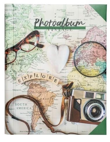 ALBUM FOTOS GRUPO ERIK TRAVEL VINTAGE 24X32CM 30 PAGINES AUTOADHESIVES TRAVEL VINTAGE | 8435497217600 | AF243205 | Llibreria La Gralla | Llibreria online de Granollers