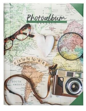 ALBUM FOTOS GRUPO ERIK TRAVEL VINTAGE 24X32CM 30 PAGINES AUTOADHESIVES TRAVEL VINTAGE | 8435497217600 | AF243205 | Llibreria La Gralla | Llibreria online de Granollers