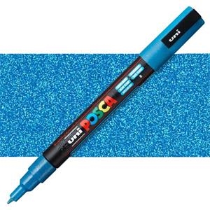 RETOLADOR POSCA PC 3ML 0.9-1.3 MM BLAU PURPURINA | 4902778197981 | 285346000 | Llibreria La Gralla | Llibreria online de Granollers