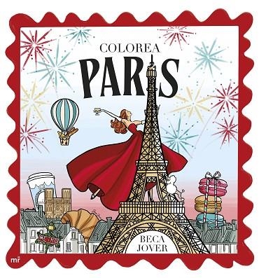 COLOREA PARÍS | 9788427054615 | JOVER, BECA | Llibreria La Gralla | Llibreria online de Granollers