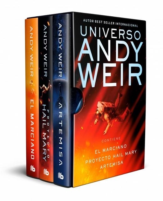 UNIVERSO ANDY WEIR (EDICIÓN ESTUCHE CON: EL MARCIANO | PROYECTO HAIL MARY | ARTE | 9791387652043 | WEIR, ANDY | Llibreria La Gralla | Librería online de Granollers