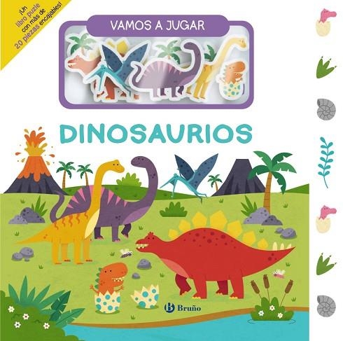 VAMOS A JUGAR. DINOSAURIOS | 9788469643860 | VVAA | Llibreria La Gralla | Librería online de Granollers