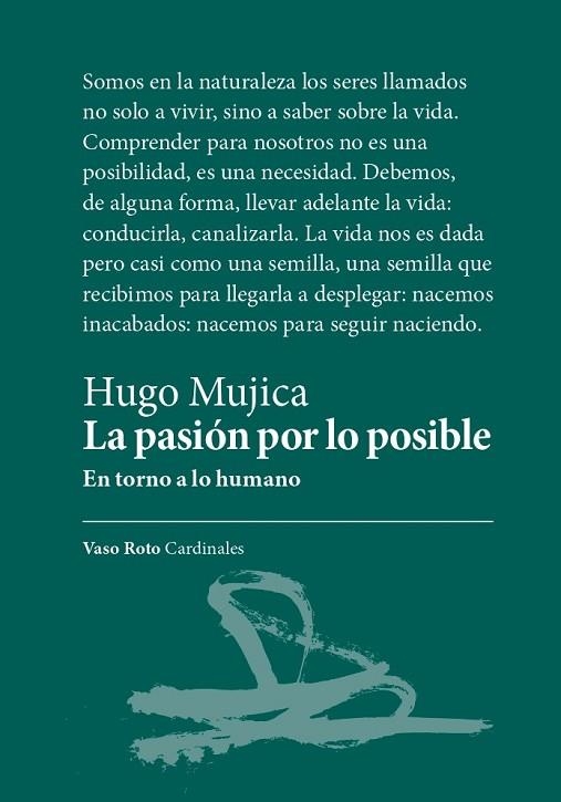 PASIÓN POR LO POSIBLE, LA | 9788419693051 | , HUGO MUJICA | Llibreria La Gralla | Llibreria online de Granollers