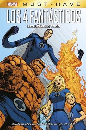 MARVEL MUST HAVE LOS 4 FANTÁSTICOS. RESUÉLVELO TODO | 9788413348520 | EAGLESHAM, DALE / EDWARDS, NEIL / HICKMAN, JONATHAN | Llibreria La Gralla | Llibreria online de Granollers