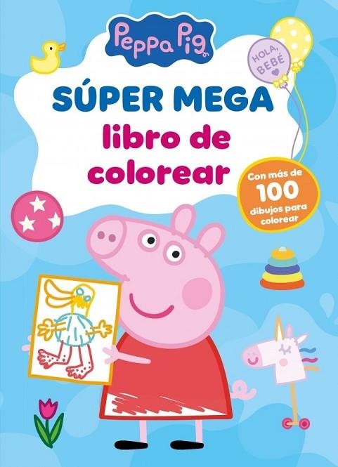 SÚPER MEGA LIBRO DE COLOREAR (PEPPA PIG. ACTIVIDADES) | 9788448872519 | VVAA | Llibreria La Gralla | Llibreria online de Granollers
