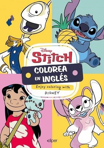 COLOREA EN INGLÉS CON LILO & STITCH (ENJOY COLORING WITH DISNEY) | 9788419487575 | VVAA | Llibreria La Gralla | Llibreria online de Granollers