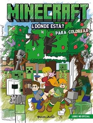 MINECRAFT. ¿DÓNDE ESTÁ? PARA COLOREAR | 9788408311379 | AA. VV., AA. VV. | Llibreria La Gralla | Llibreria online de Granollers
