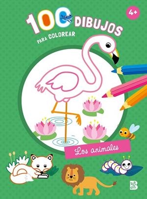 100 DIBUJOS PARA COLOREAR - LOS ANIMALES | 9789403243672 | VVAA | Llibreria La Gralla | Llibreria online de Granollers