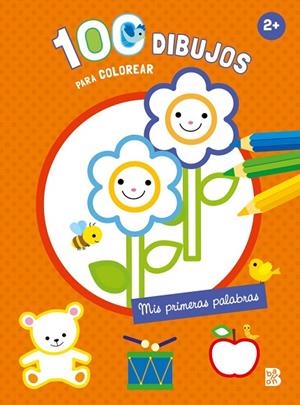 100 DIBUJOS PARA COLOREAR - MIS PRIMERAS PALABRAS | 9789403243658 | VVAA | Llibreria La Gralla | Llibreria online de Granollers
