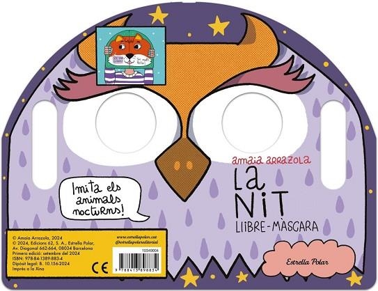 LA NIT. LLIBRE-MÀSCARA | 9788413898834 | ARRAZOLA, AMAIA | Llibreria La Gralla | Llibreria online de Granollers
