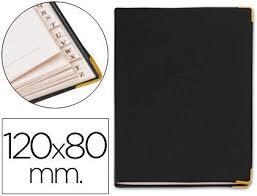 AGENDA TELEFONS LIDERPAPEL 120X80 NEGRE | 8423473178144 | 17814 | Llibreria La Gralla | Llibreria online de Granollers