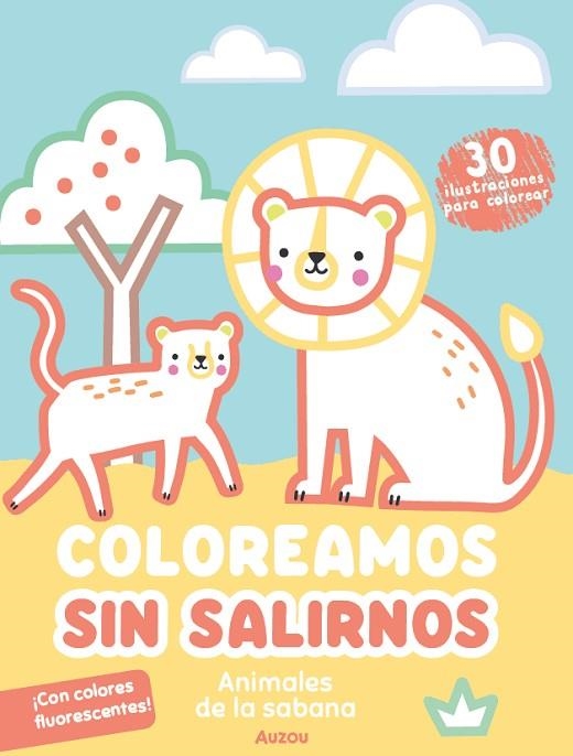 COLOREAMOS SIN SALIRNOS. ANIMALES DE LA SABANA | 9791039576161 | GHATAORA, NINA | Llibreria La Gralla | Librería online de Granollers