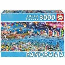 PUZZLE 3000 PIEZAS VIDA PANORAMA | 8412668202658 | VVAA | Llibreria La Gralla | Llibreria online de Granollers