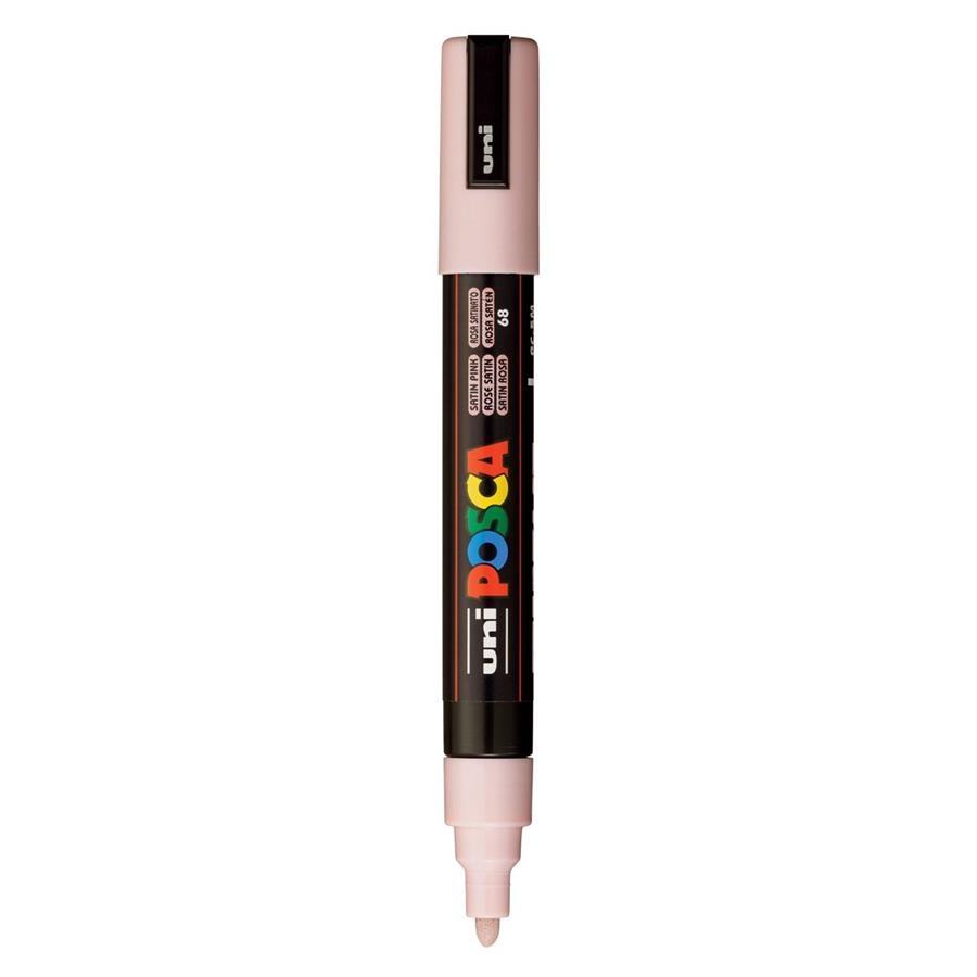 RETOLADOR POSCA PC 5M 2.5MM ROSA SATEN | 4902778305188 | Llibreria La Gralla | Librería online de Granollers