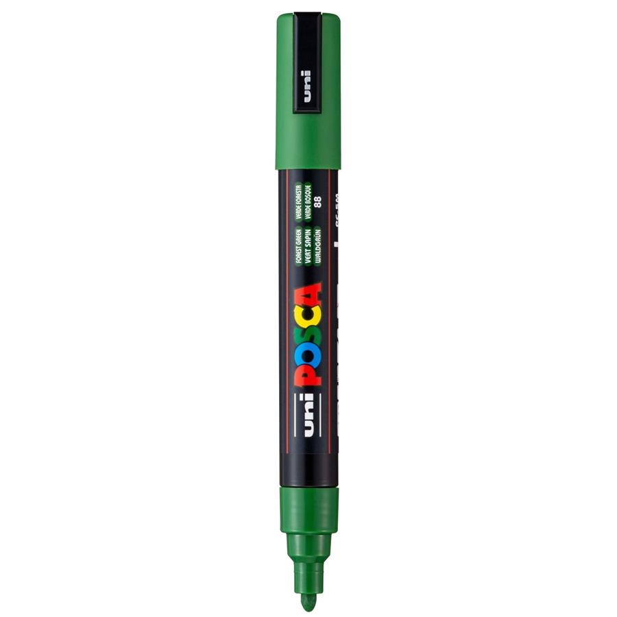 RETOLADOR POSCA PC 5M 2.5MM VERD BOSC 88 | 4902778319352 | Llibreria La Gralla | Llibreria online de Granollers