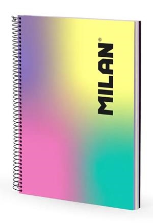 LLIBRETA MILAN SUNSET QUADRICULA 5X5 A4 120 F 95 GR | 8411574115274 | 57143E120SN | Llibreria La Gralla | Librería online de Granollers