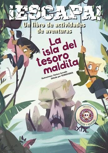 ¡ESCAPA! LA ISLA DEL TESORO MALDITA | 9788491458647 | , TECNOSCIENZA | Llibreria La Gralla | Librería online de Granollers