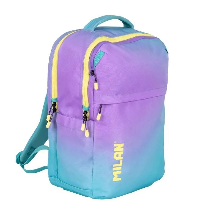 MOTXILLA MILAN SUNSET VERD 5 CREMALLERES 25L | 8411574116981 | 624607SN26GR | Llibreria La Gralla | Librería online de Granollers