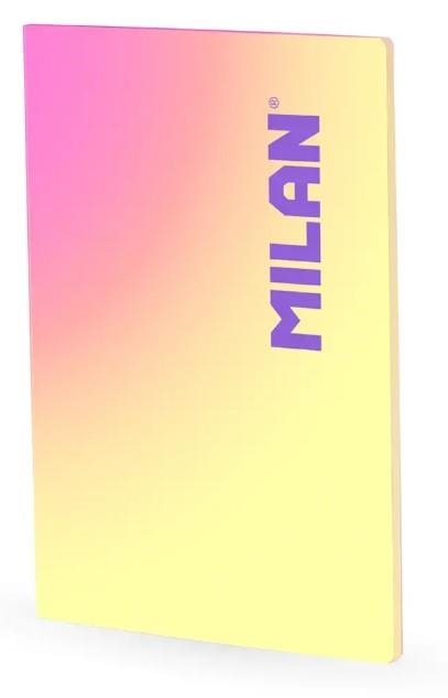 LLIBRETA A4 MILAN SUNSET GROC QUADRICULA 5X5 48 F 95 GR | 8411574115151 | 57243L48SNY | Llibreria La Gralla | Librería online de Granollers