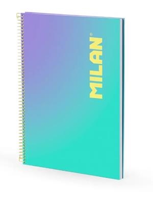 LLIBRETA A4 MILAN SUNSET VERD RATLLES 90 F 95 GR | 8411574115106 | 57142E90SNGR | Llibreria La Gralla | Librería online de Granollers