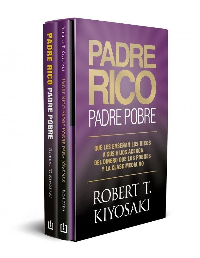 ESTUCHE PADRE RICO, PADRE POBRE (CONTIENE: PADRE RICO, PADRE POBRE | PADRE RICO, | 9788466375047 | KIYOSAKI, ROBERT T. | Llibreria La Gralla | Librería online de Granollers