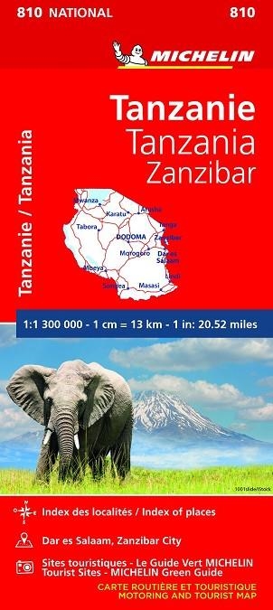 MAPA NATIONAL TANZANIA-ZANZÍBAR 2026 | 9782067242586 | VVAA | Llibreria La Gralla | Llibreria online de Granollers