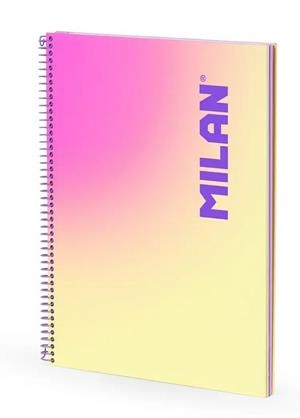 LLIBRETA A4 MILAN SUNSET GROC QUADRICULA 5X5 90 F 95 GR | 8411574115038 | 57143E90SNY | Llibreria La Gralla | Llibreria online de Granollers