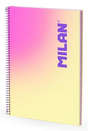 LLIBRETA A4 MILAN SUNSET GROC RATLLES 90 F 95 GR | 8411574115045 | 57142E90SNY | Llibreria La Gralla | Llibreria online de Granollers