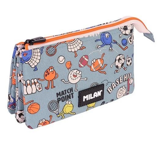 PORTATOT MILAN SPORTS 5 COMPARTIMENTS | 8411574115403 | 081133SPT | Llibreria La Gralla | Librería online de Granollers