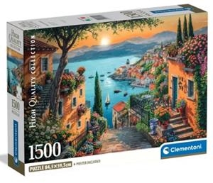 PUZZLE CLEMENTONI 1500 PECES BAHIA RIVIERA | 8005125317295 | 039593 | Llibreria La Gralla | Librería online de Granollers